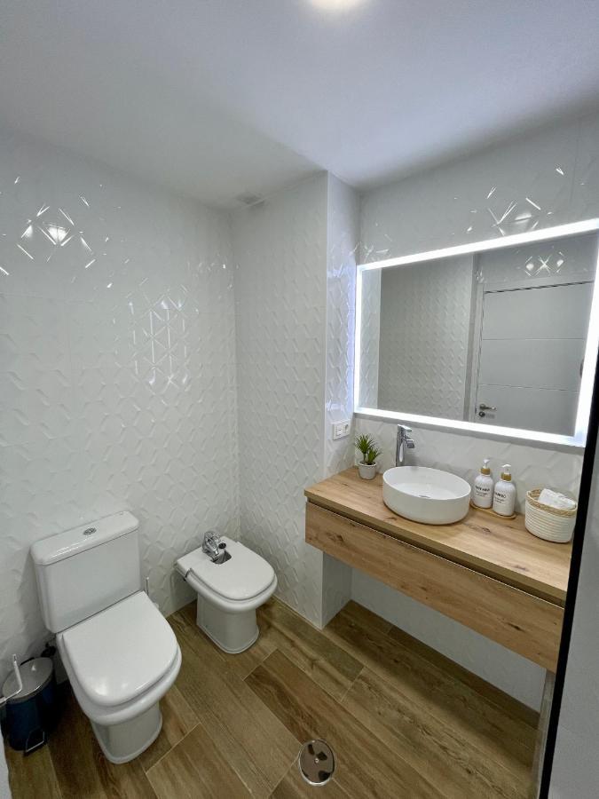 Apartamentos Playa Ventilla 아구아둘세 외부 사진