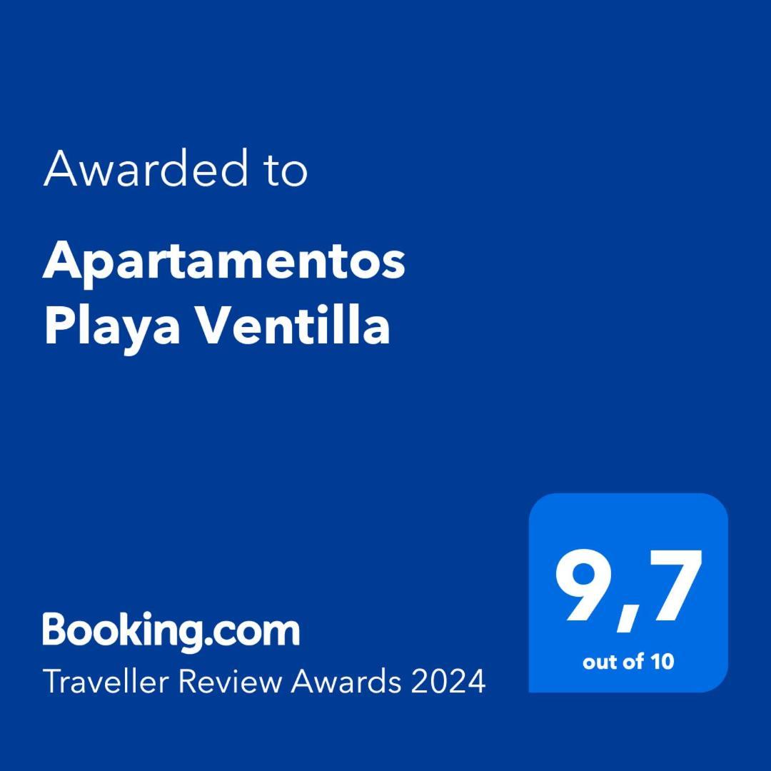 Apartamentos Playa Ventilla 아구아둘세 외부 사진